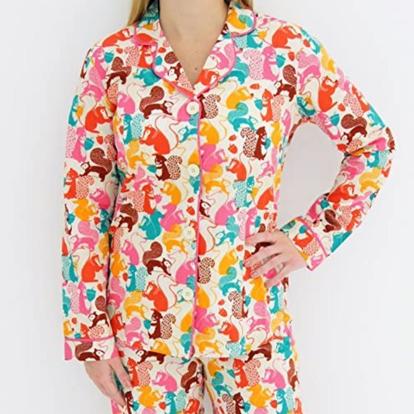 TAYLOR SWIFT Squirrel Two-Piece Pajama Set (Shirt & Pants) from "WANEGBT" * SZ M - Picture 2 of 16